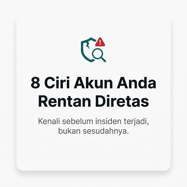 Pemulihan Akun Diretas